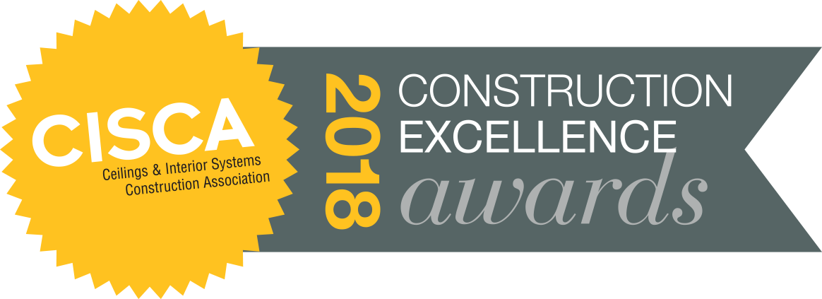 Hunter Douglas Architectural ceilings were featured in three projects honored by CISCA.