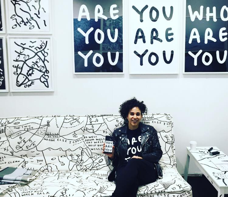 Visual artist Shantell Martin has perfected her black-and-white drawings through large-scale installations, live sketch events, and commercial collaborations.