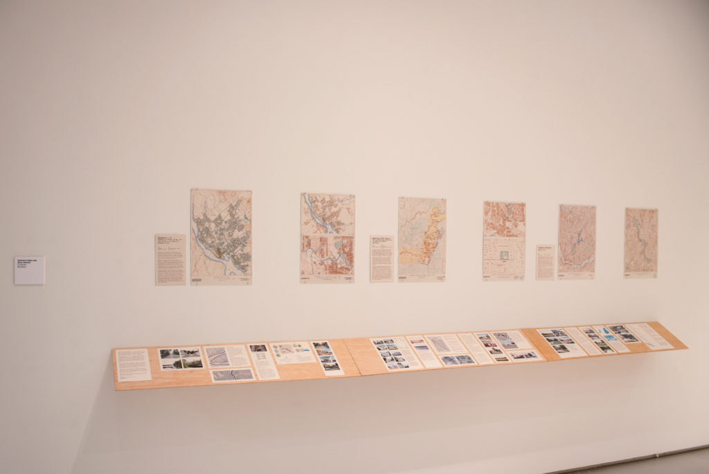 Cadaster exhibited unconventional maps, which consider the “geographic dynamics” of property ownership, plus related social and historic conditions