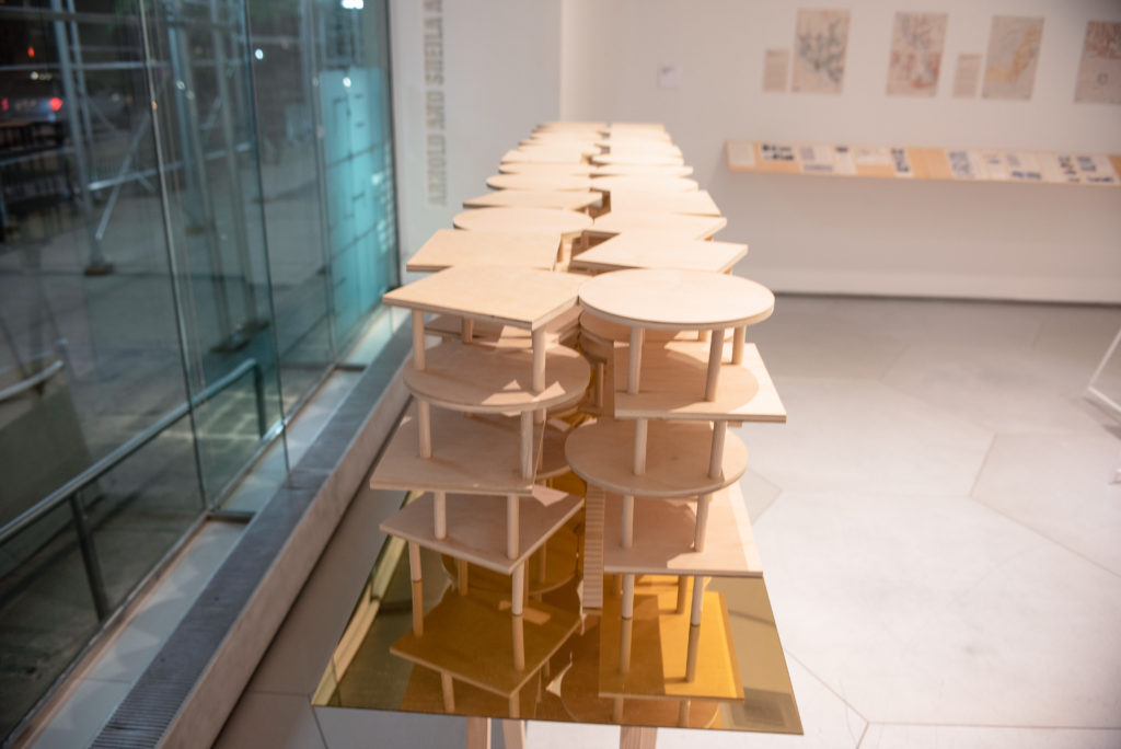 Kwong Von Glinow exhibited at Parsons School of Design with fellow winners of the Architectural League Prize.