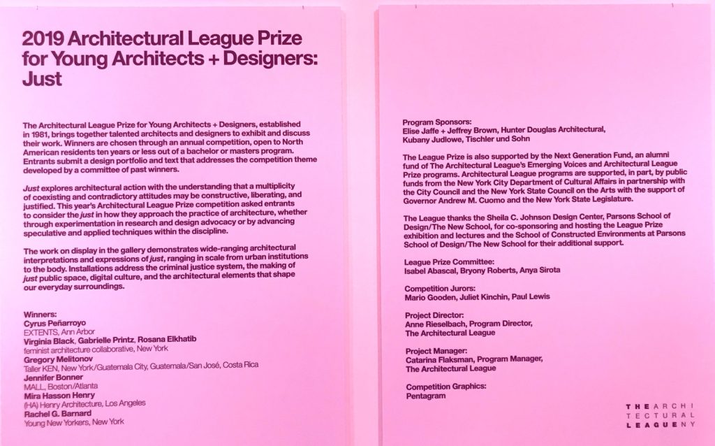 Hunter Douglas Architectural is proud to support the League Prize design competition.
