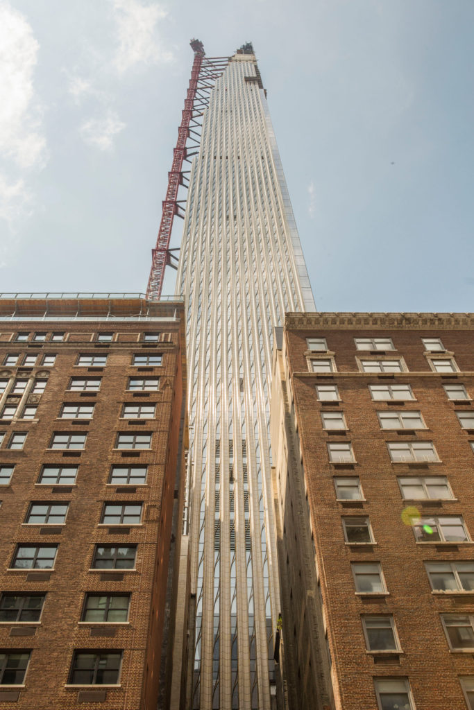 NBK Terracotta at SHoP Architect's newest tall tower, 111 West 57th St. Photos by Ashley Streff.